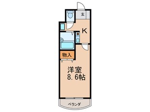 アーバンシティ栄生の物件間取画像